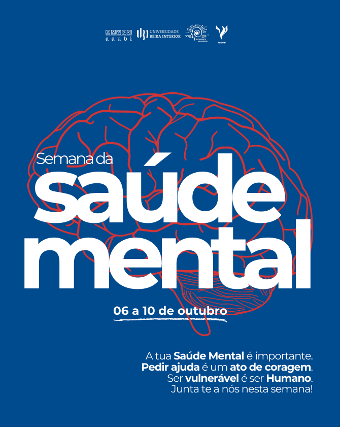 Semana da Saúde Mental na UBI: “A tua Saúde Mental é importante”