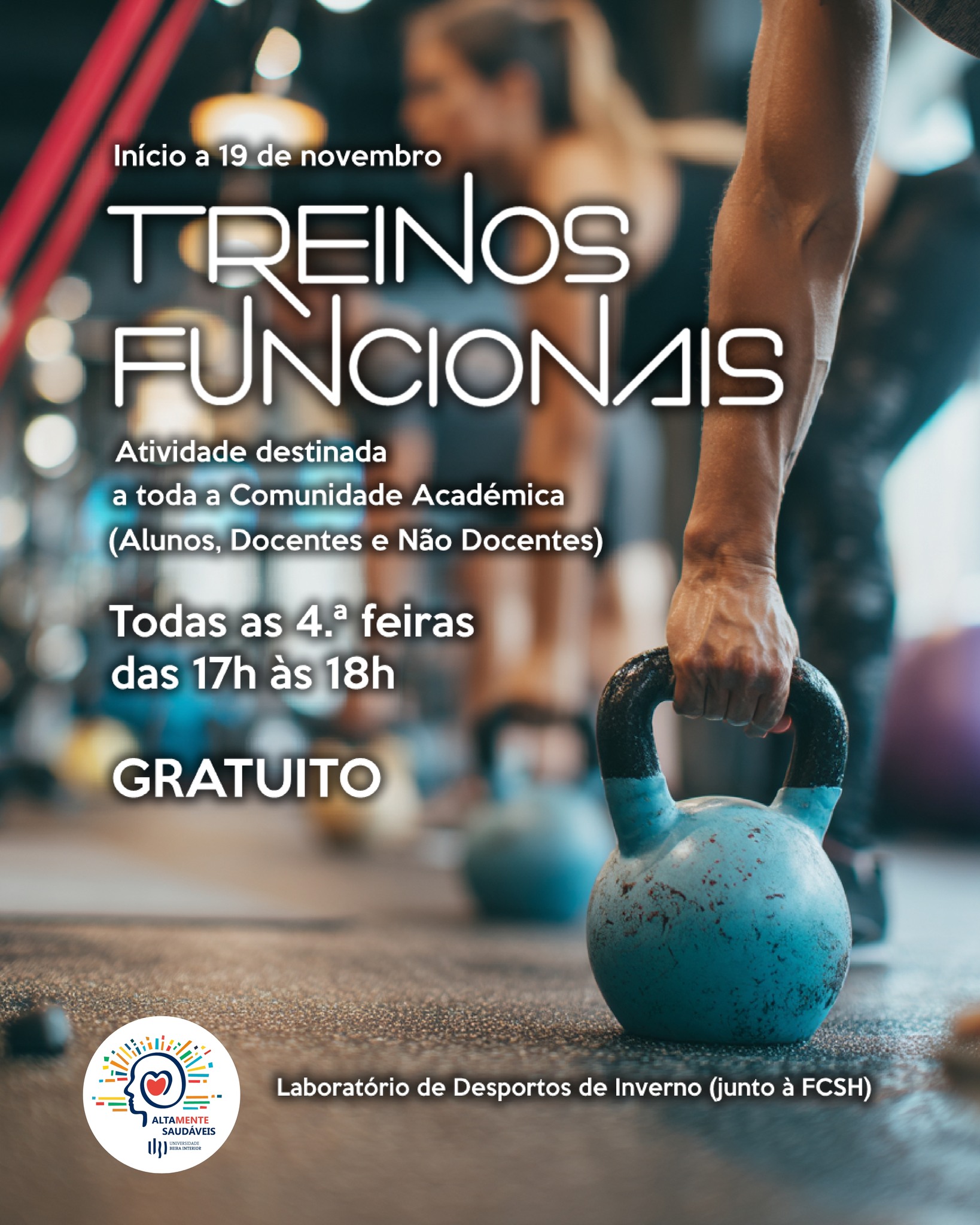 Vamos treinar juntos?